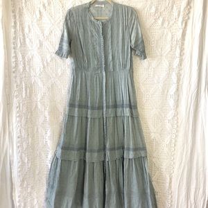 Doen flowy maxi cotton dress